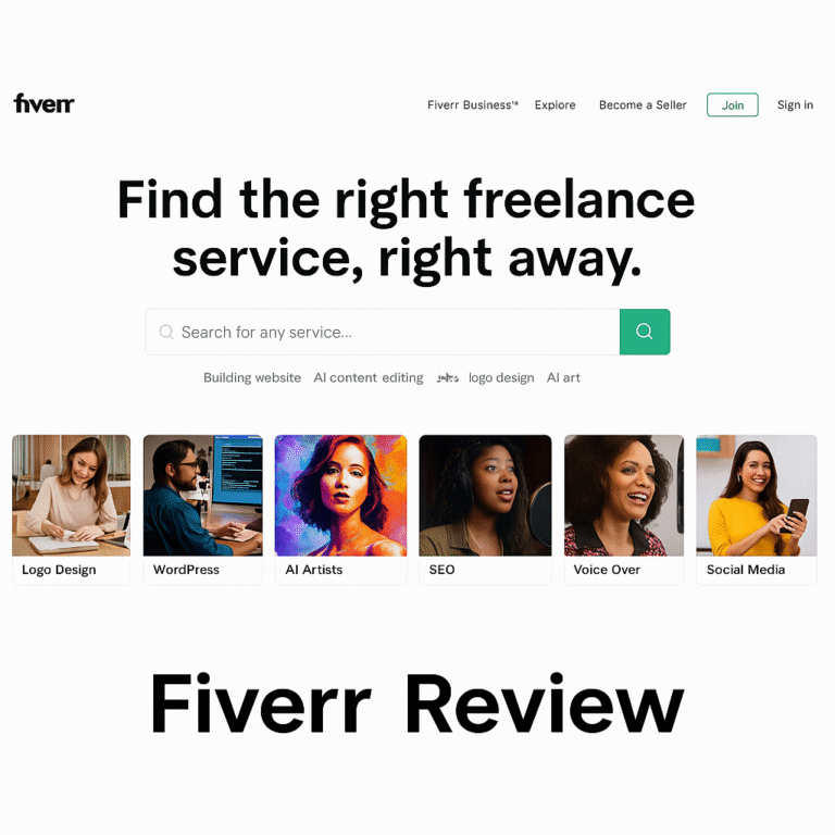 Fiverr Review — Best Freelance Marketplace