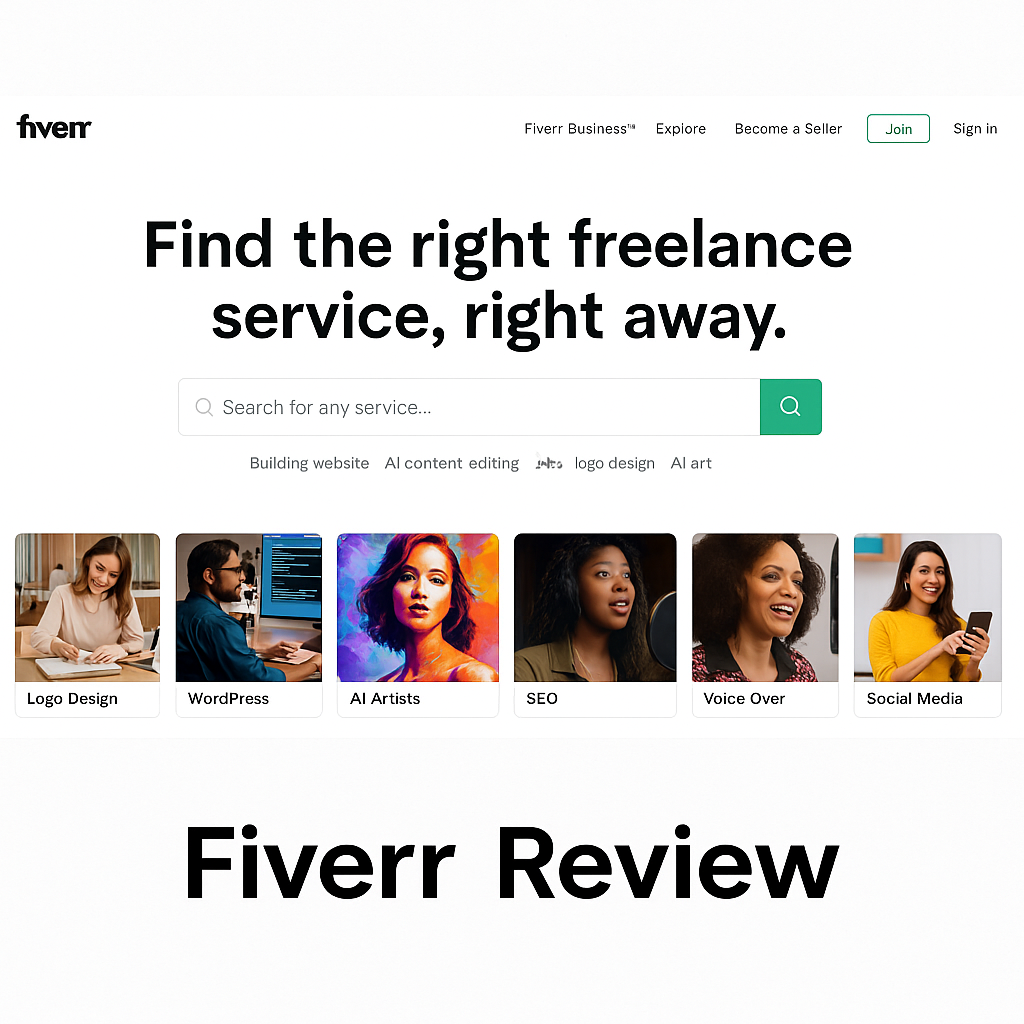 Fiverr Review — Best Freelance Marketplace