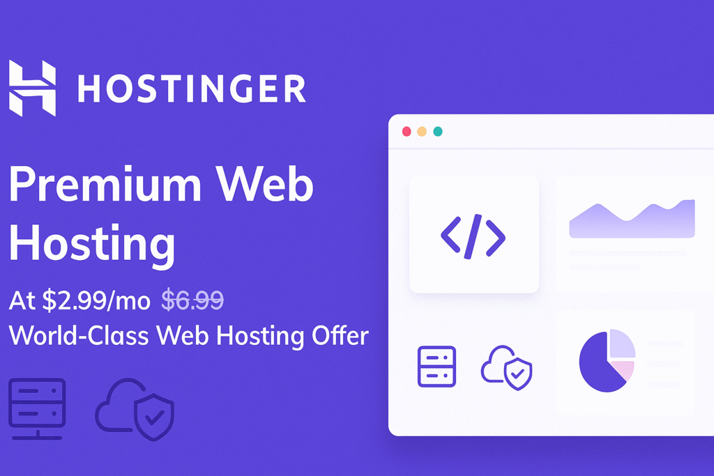Hostinger Premium Web Hosting
