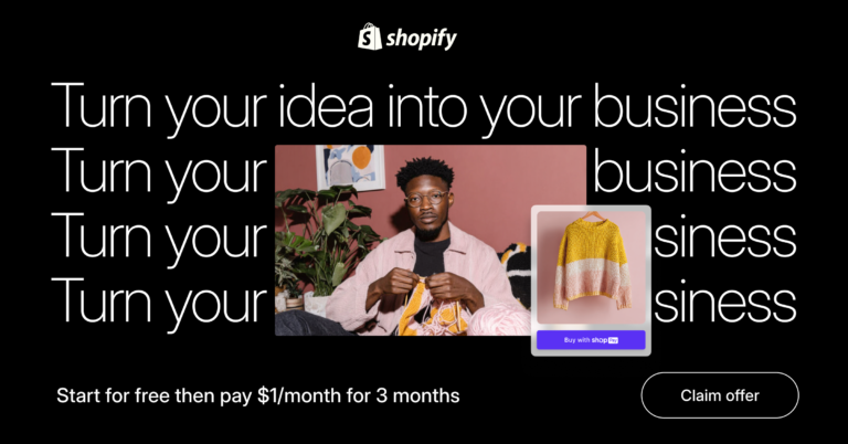 Shopify Review - Idea to Business