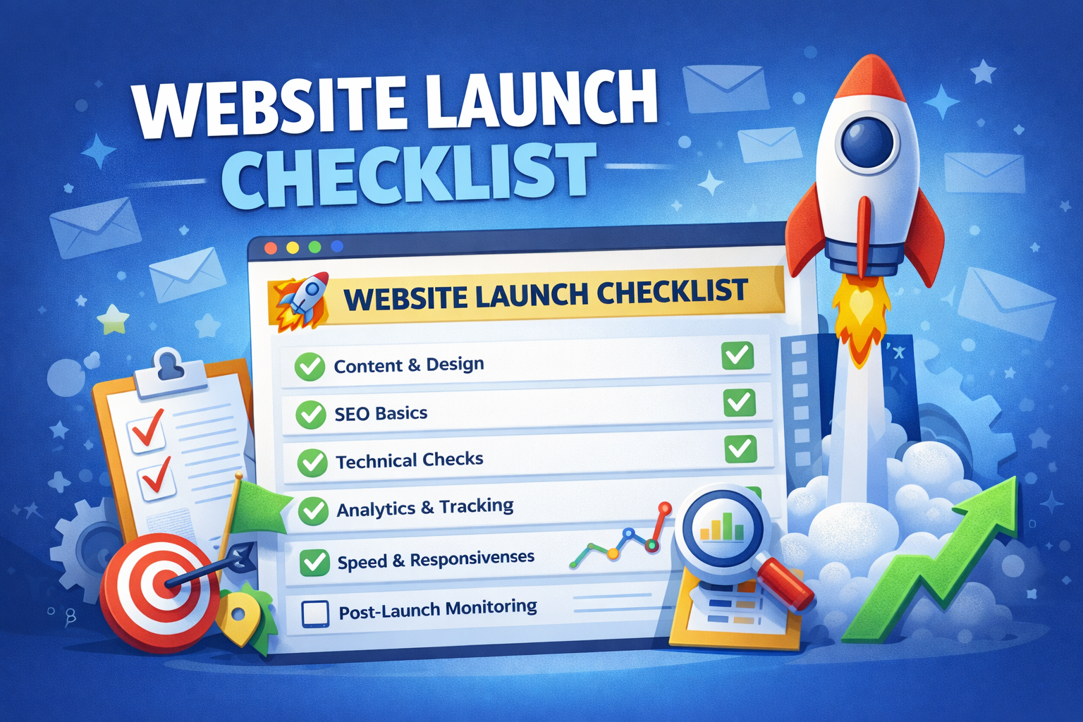 Website Launch Checklist – free website launch planning tool