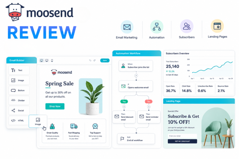 Moosend Review — Best Affordable Email Marketing Tool?