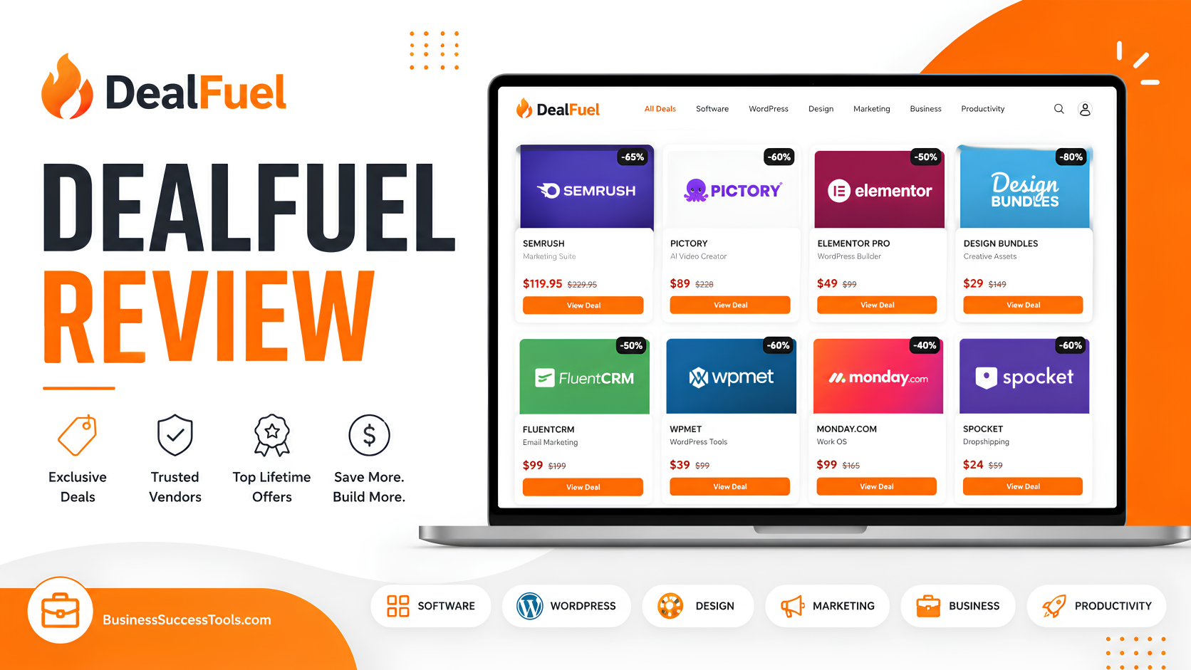 DealFuel review – software deals, design bundles and lifetime offers marketplace